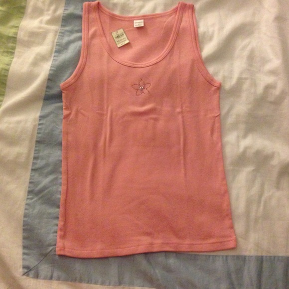 Pink tank top by express - Picture 1 of 3