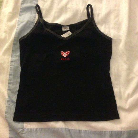 Black tank with grey lining and red signage - Picture 1 of 3