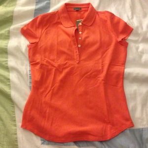 Polo Shirt in light coral by Ann Taylor