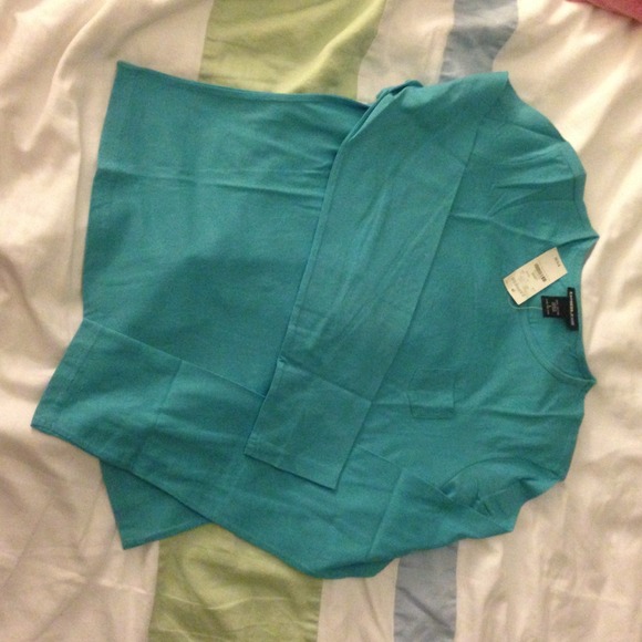 Blue long sleeve shirt by express - Picture 1 of 2