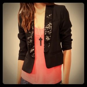 ❌SOLD in BUNDLE❗😃FOREVER21 sequin blazer-**NWT**