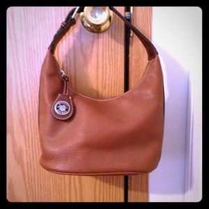 Dooney & Bourke all weather leather bucket purse