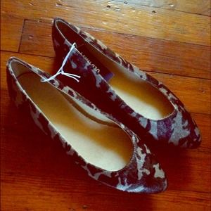 Camo flats size 8