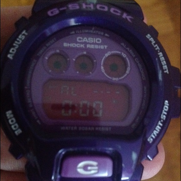 Purple metallic G shock