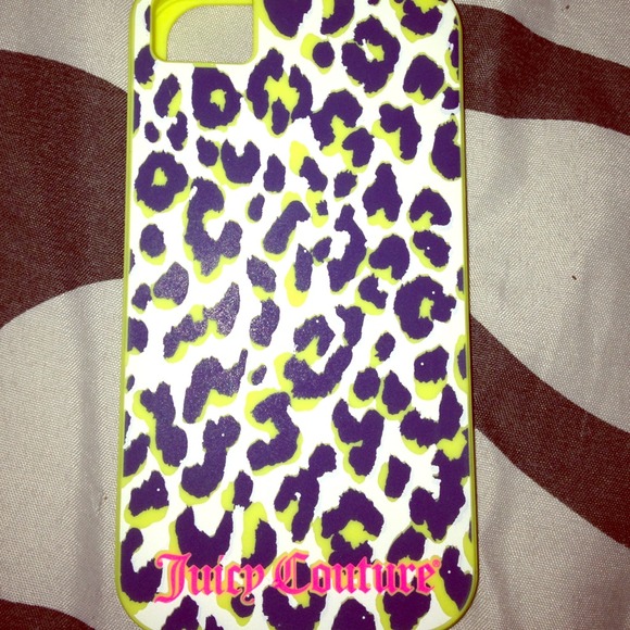 Juicy couture leopard print iPhone 4
