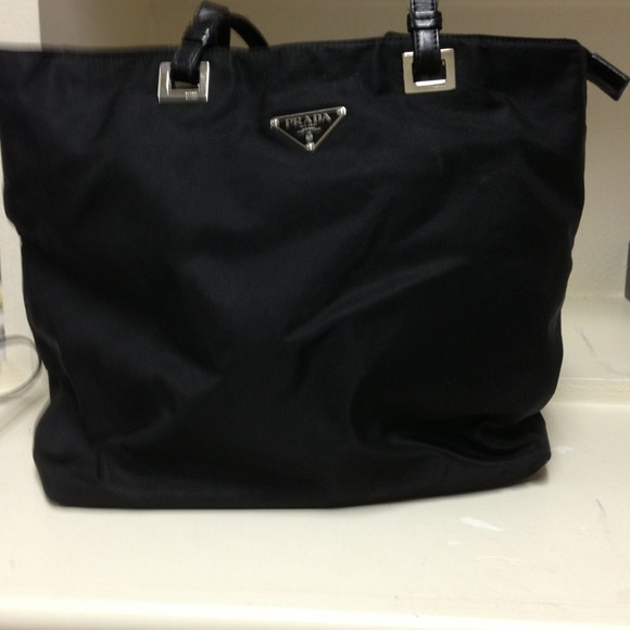 SOLD Black Nylon Prada Bag