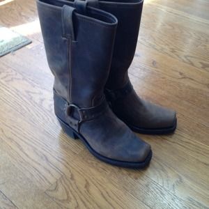 Frye Harness Mid-Calf Boots!