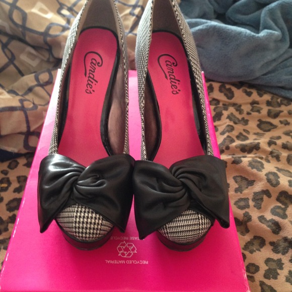 Candies Natalia print heels - Picture 2 of 4