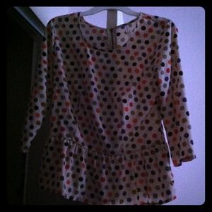 Polka dot top