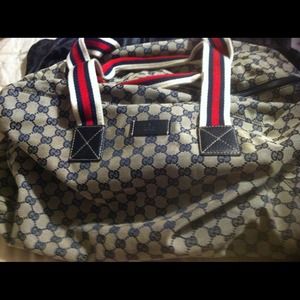 Authentic Vintage Gucci travel bag❗