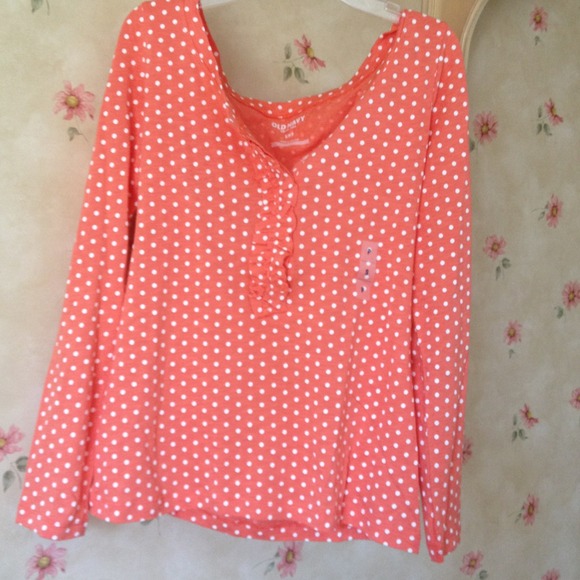 Polkadot Long Sleeved Top