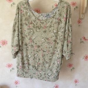 Mudd Floral Top