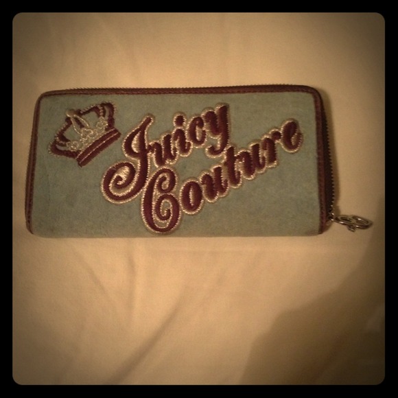 Juicy couture wallet! Few spots!