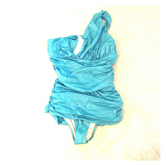 NWT J.Crew Heritage Off The Shoulder Tank Swimsuit