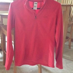 Traded!!!! The North Face size S pink pull over