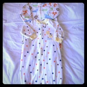 Carter's infant sleep sack bundle of 2