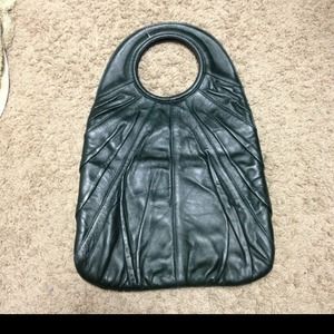 Slightly used Forest Green Goldenbleu handbag