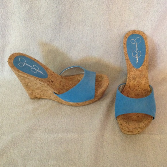 Jessica Simpson Cork Wedges