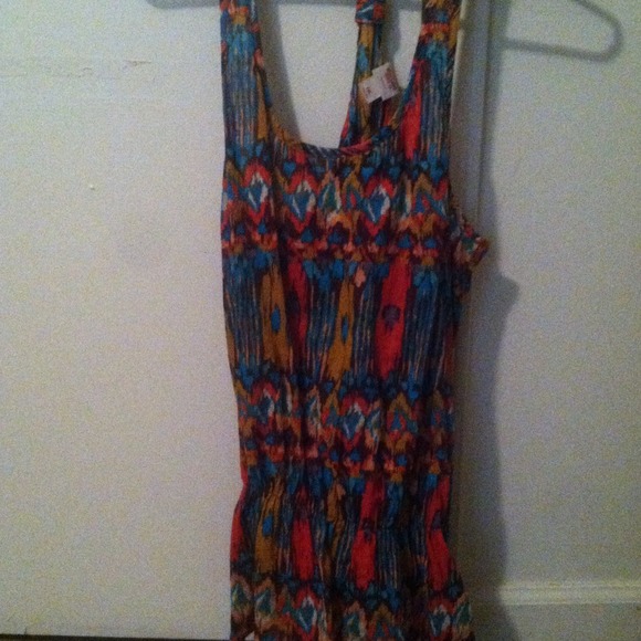 Cross back Tribal tank
