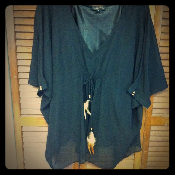 Oversized dress shirt