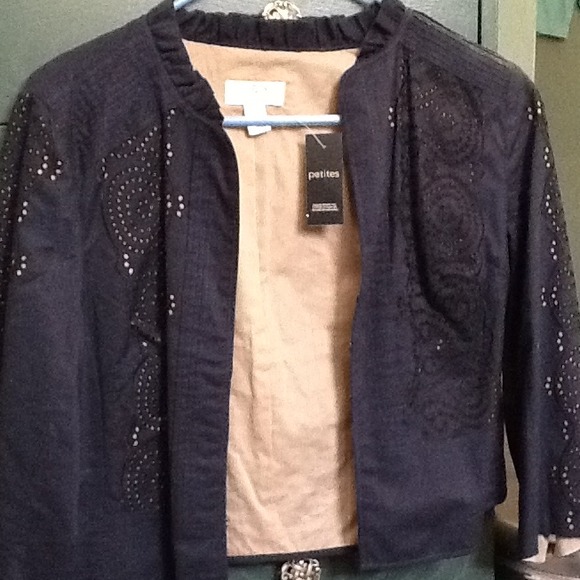 Loft Black and Tan jacket