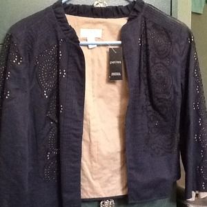 Loft Black and Tan jacket
