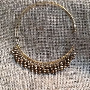 Gold choker