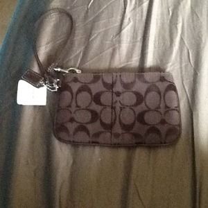 Coach wristlet