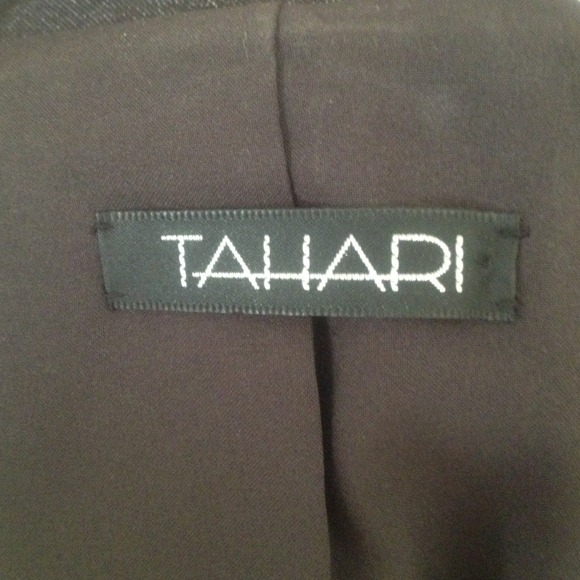 TAHARI Military style dark gray jacket - Picture 4 of 4