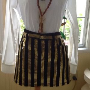 🎉🎉host pic🎉🎉Kors denim sequin mini skirt n/wt