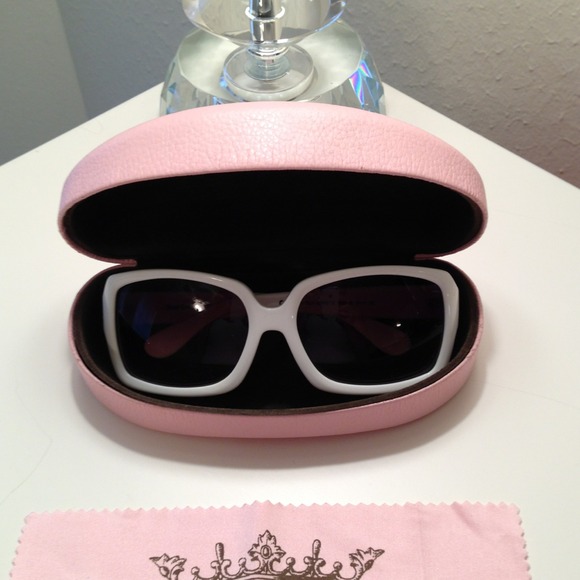 Juicy Couture Accessories - NWOT - Bright White Juicy Couture Sunglasses