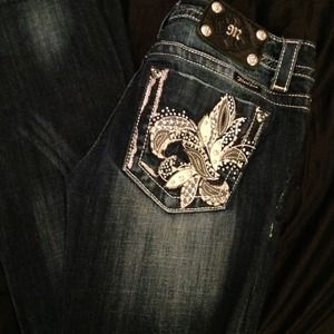 Miss Me boot leg jeans size 27