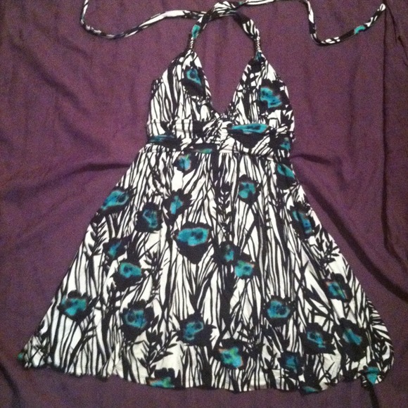 Adorable halter dress!