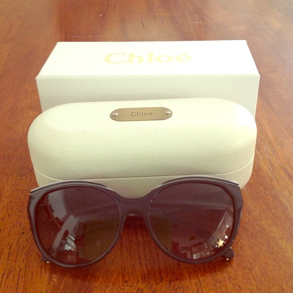 Chloe blue sunglasses