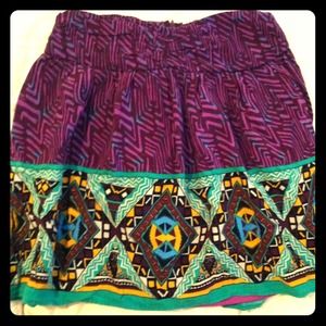 ✨SOLD✨ Forever 21 Tribal Skirt