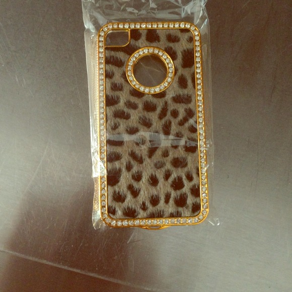 Leopard print iPhone 4/4s cover - Picture 1 of 1
