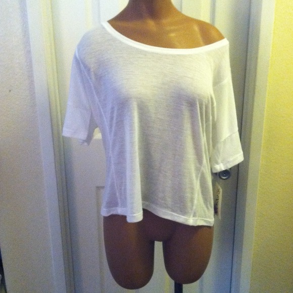 ❌SOLD! Cute Top with Neon Lace in back