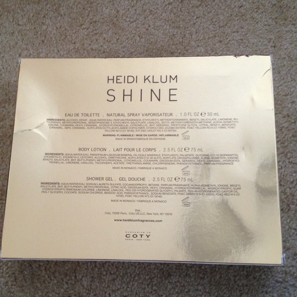 SOLD Heidi Klum Shine Gift Set - Picture 3 of 4
