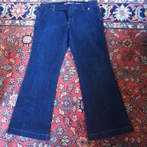Dark wash jeans