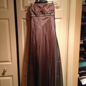 Cache beautiful size 4 gown with matching wrap