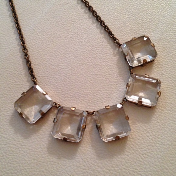 J. Crew Jewelry - J. Crew Crystal Necklace