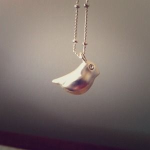 💥SOLD💥 Silver Bird Necklace