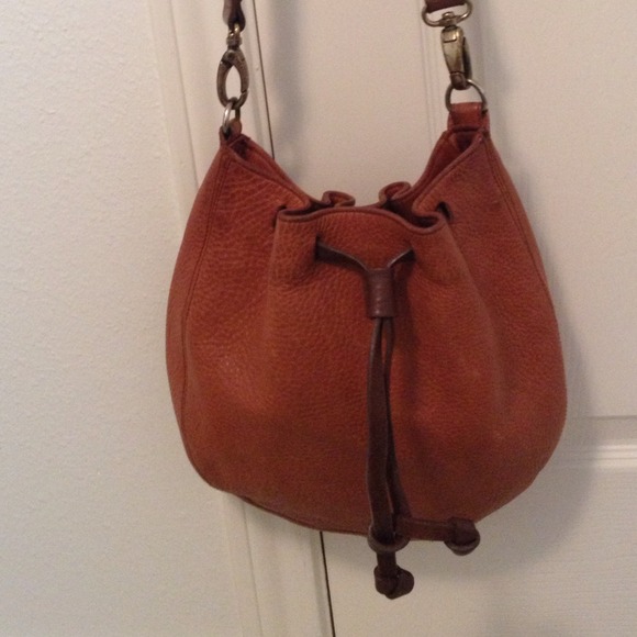 Nine West  leather bucket bag and cardigan
