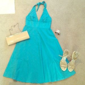 Beautiful J Crew halter dress!