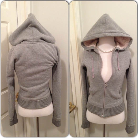 💥 Flash sale Fitted Sherpa sweatshirt jacket