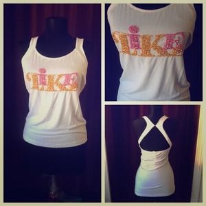 NWT PEPPE PELUSO fun white beaded top