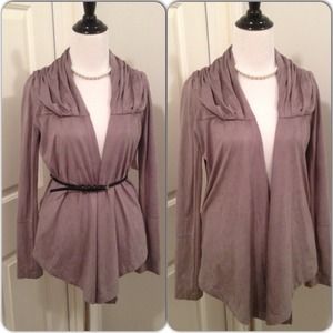 SOLD @silvermint NWT Silky soft fly away cardigan