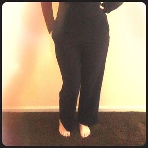 Black slacks. Briggs New York.