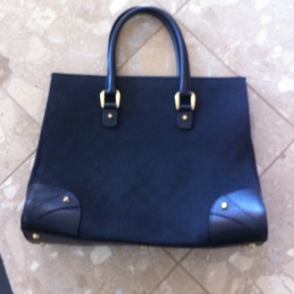 Gucci monogram tote bag