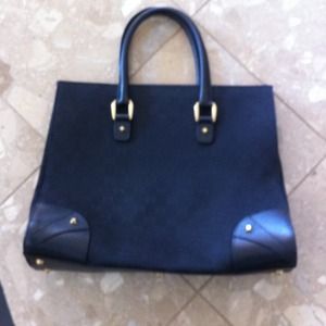 Gucci monogram tote bag